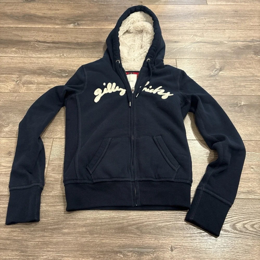 Gilly Hicks Navy Women's Hoodie Jacket - Picture 1 of 3